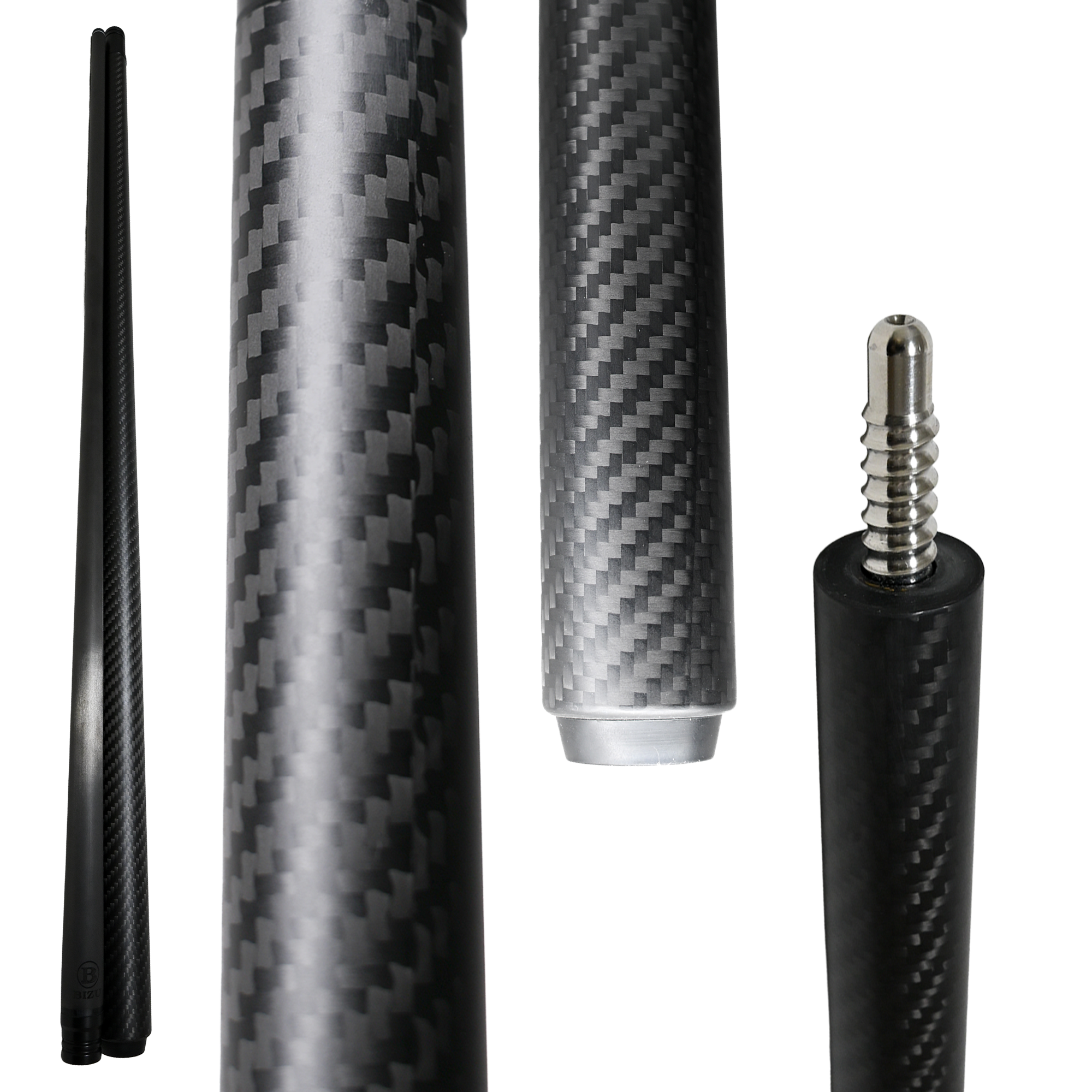 BIZU MARS IMPACT カーボンファイバー プールキュー ピュアブラック