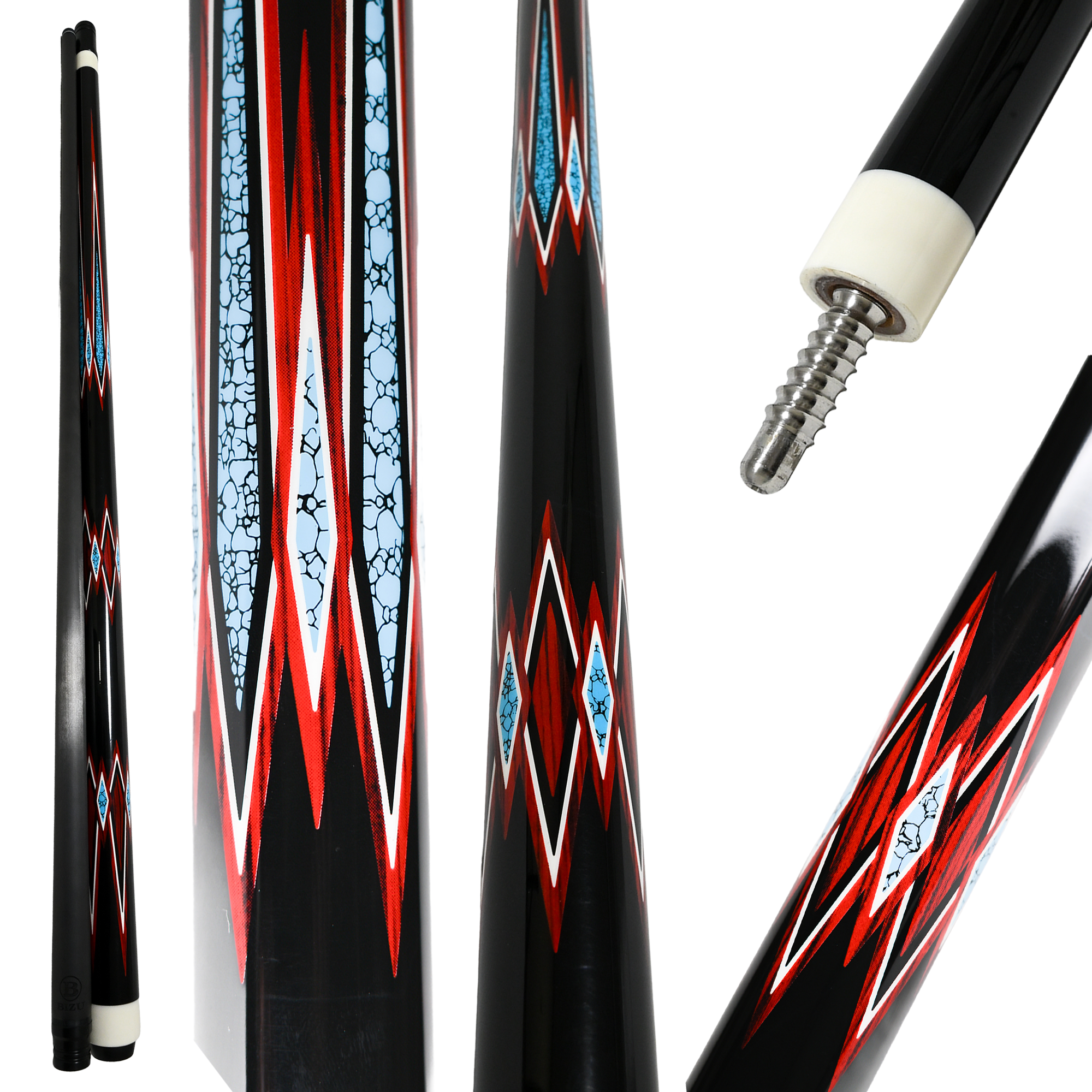 BIZU MOON SPEED カーボンファイバー プールキュー クラシック