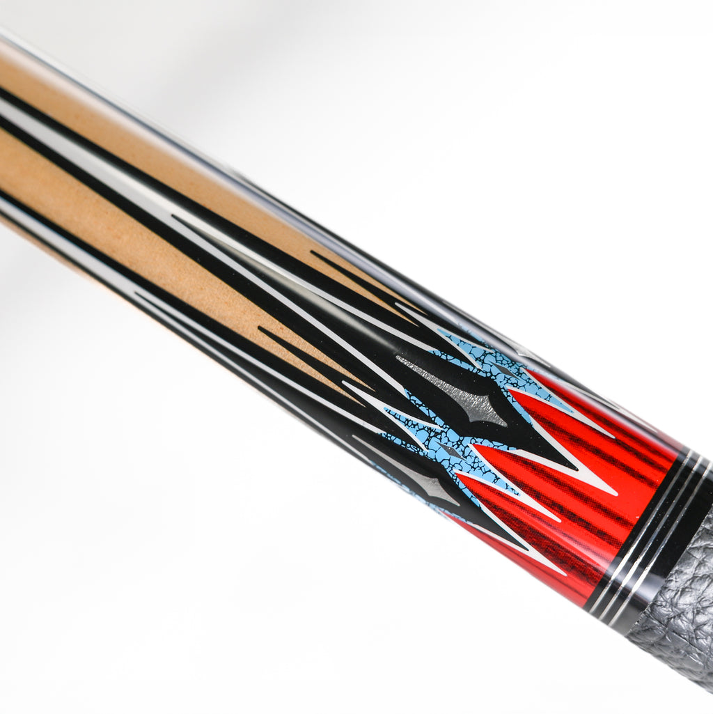 NEW BIZU NEBULA カーボンファイバー プールキュー - マイクロファイバーレザーラップ - フレームス